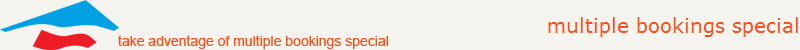 multiple bookings special